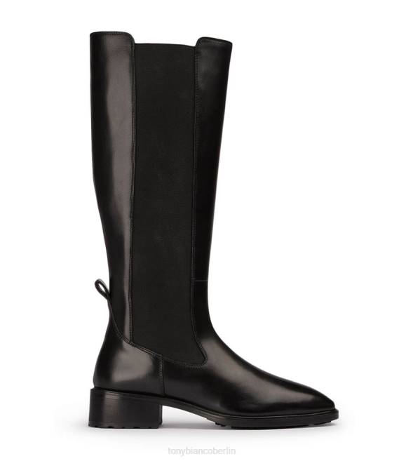kniehohe Stiefel| de Tony Bianco Frauen Emrata-Kalbsstiefel schwarze Komo 4624430